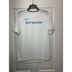 Size Medium Mens Nike Pro Elite Team Botswana Running T-Shirt CT2005-100 NEW